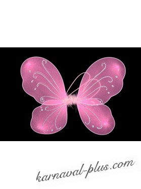 Крылья бабочки цвет розовый